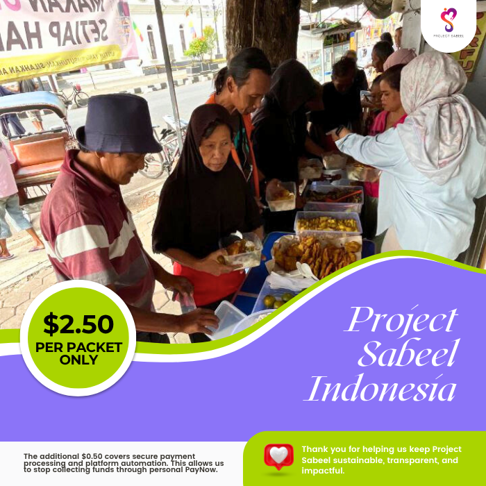 Project Sabeel Indonesia – Sponsor a Fresh Meal